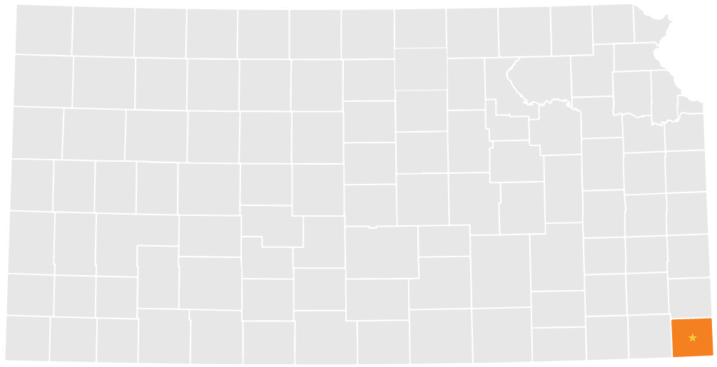 Cherokee county map